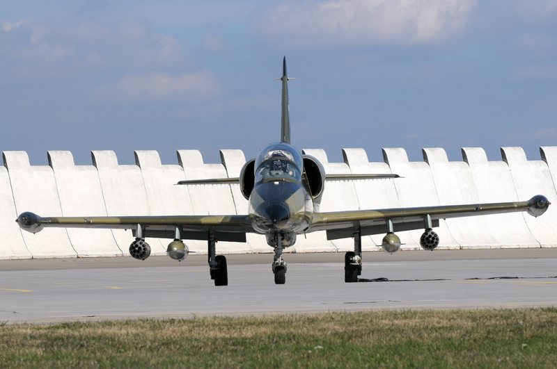 comp_RARO 13_7.jpg - Home match for the 3 Czech Air Force L-39ZAs. This one is armed with 2 UB-16 rocket pods